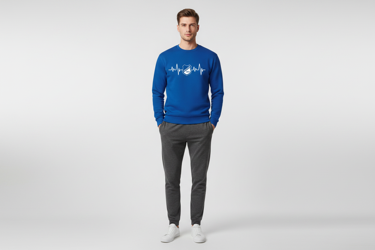 SSV Frohnhausen Sweater Puls - EKG Herzschlag Design Unisex