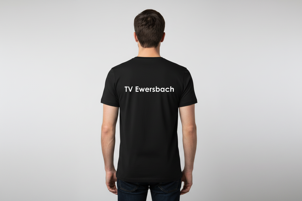 TV Ewersbach T-Shirt „Puls“ - EKG-Herzschlag-Design Unisex