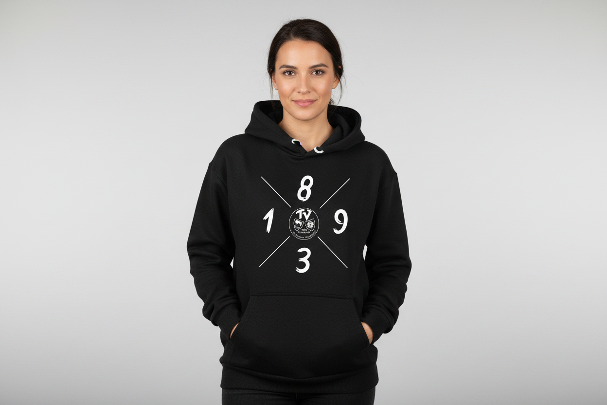 TV Ewersbach Hoodie „Spezial 1893“ - Kreuz-Design Unisex