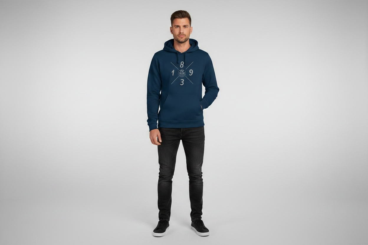 TV Ewersbach Hoodie „Spezial 1893“ - Kreuz-Design Unisex