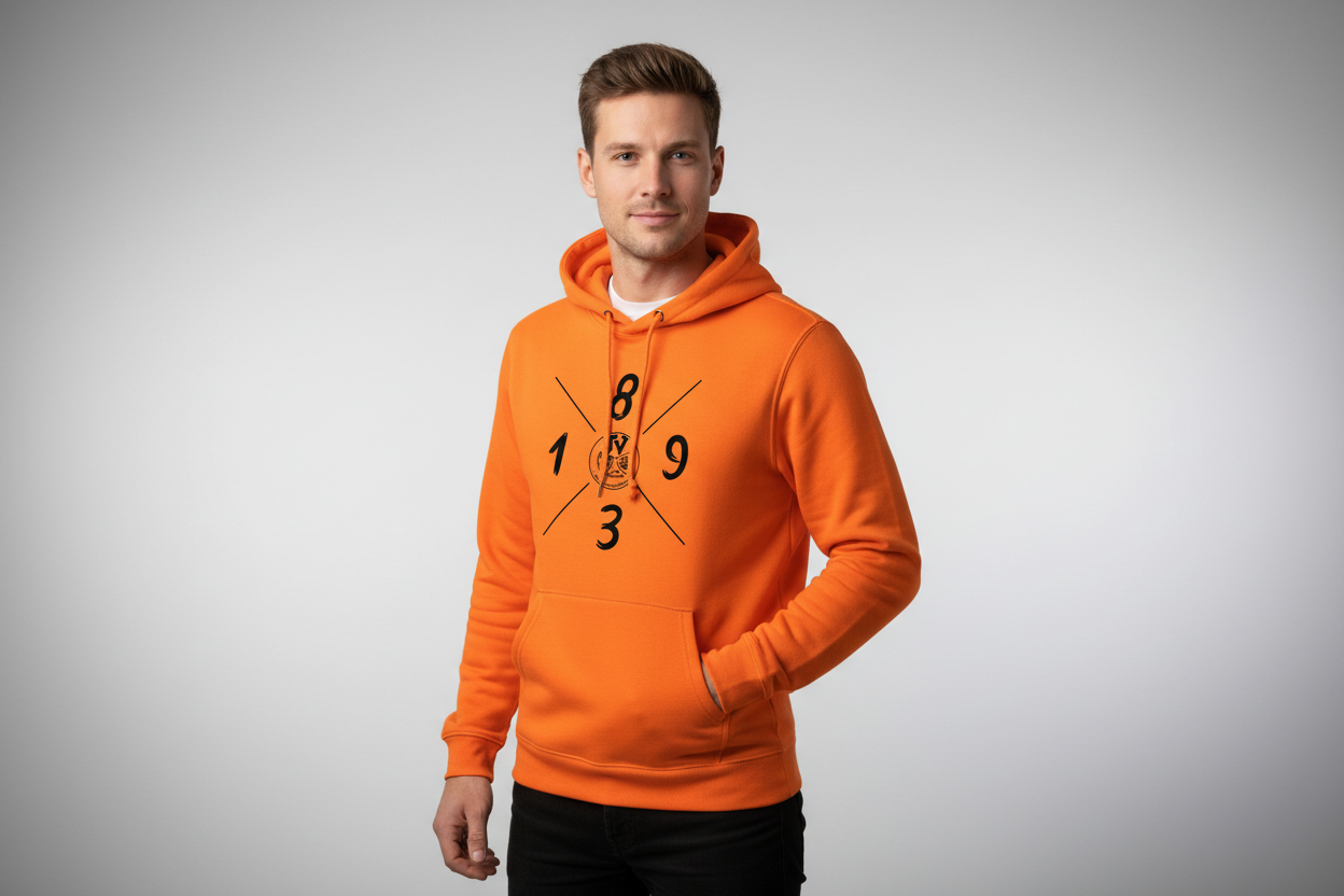 TV Ewersbach Hoodie „Spezial 1893“ - Kreuz-Design Unisex