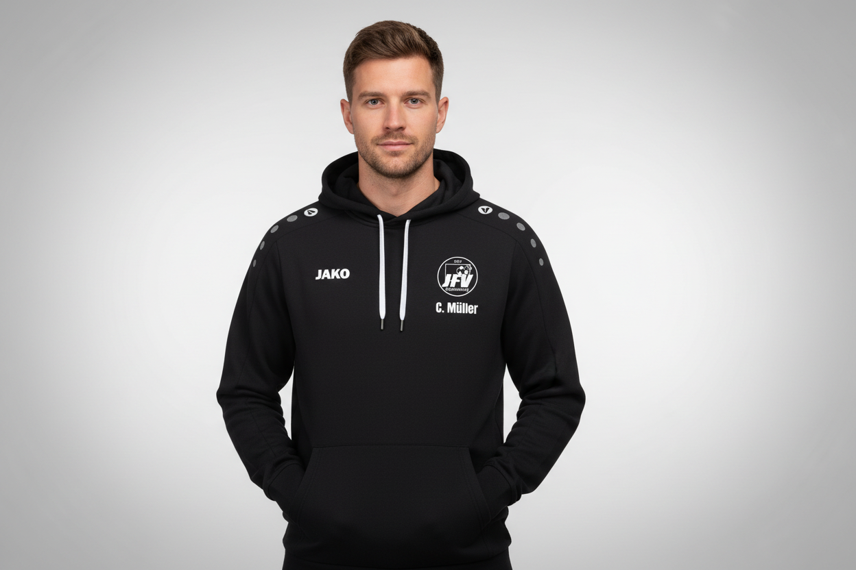 JAKO Kapuzensweat One Cotton JFV Eschenburg Trainerteam