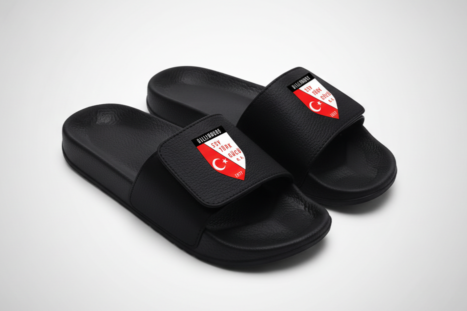 SSV Türkgücü Dillenburg Badelatschen - Unisex Badeschuhe mit Vereinslogo