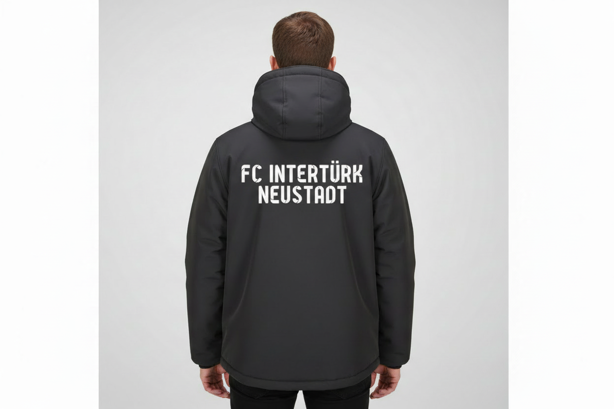 FC Intertürk Neustadt Winter Softshell-Jacke "Wappen" - 3-Lagen Winterjacke