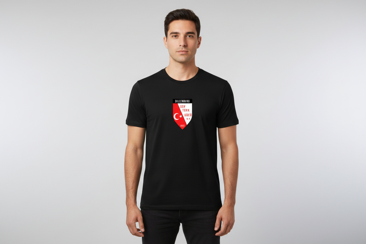 SSV Türkgücü Dillenburg T-Shirt "Wappen Groß" - Unisex mit großem Wappen