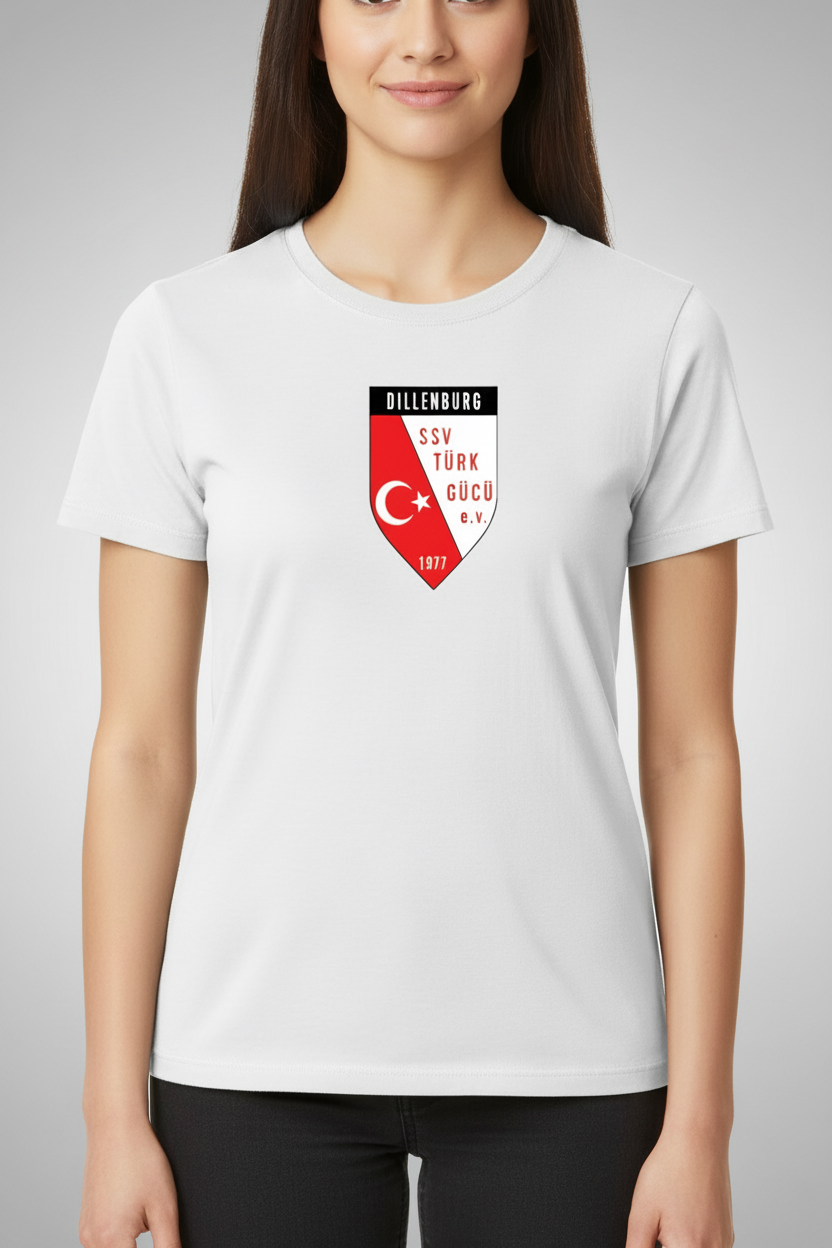 SSV Türkgücü Dillenburg T-Shirt "Wappen Groß" - Unisex mit großem Wappen
