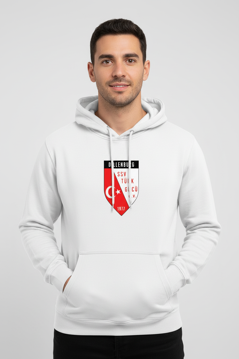 SSV Türkgücü Dillenburg Fan-Hoodie "Wappen Groß" - Unisex Kapuzenpullover