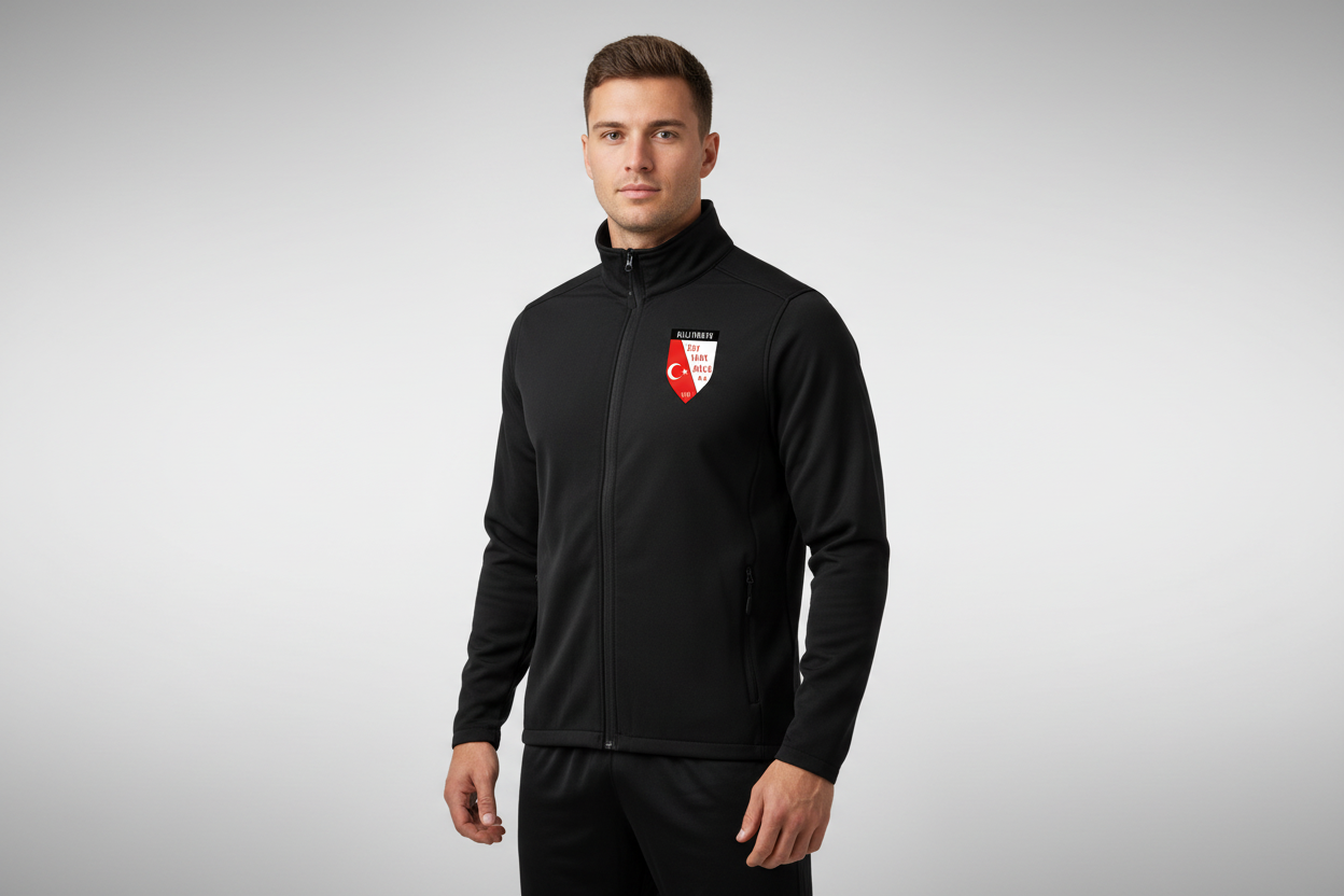 SSV Türkgücü Dillenburg Softshell-Jacke "Wappen" - Unisex für Erwachsene
