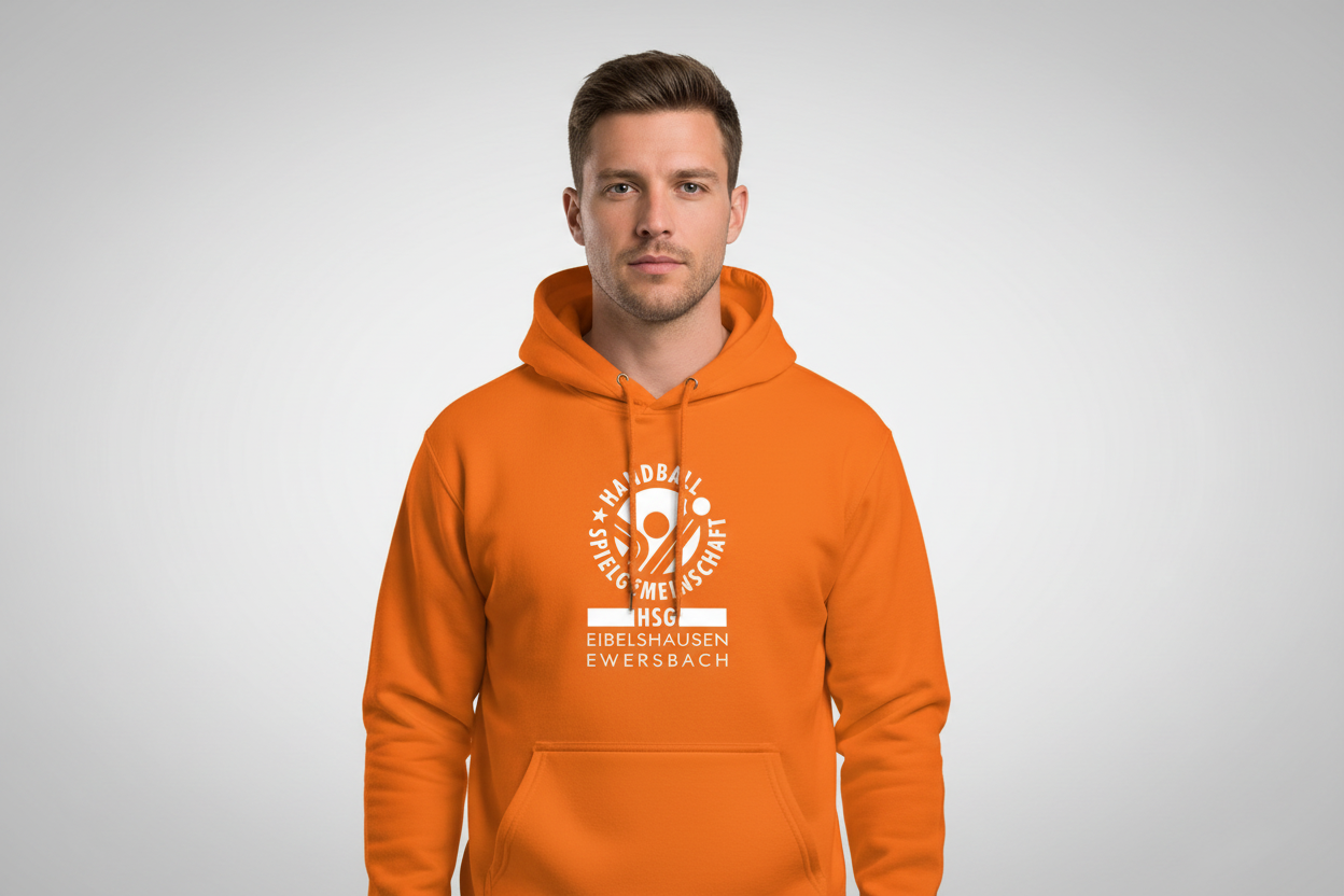 HSG Eibelshausen/Ewersbach Hoodie "Wappen Groß" - Unisex Kapuzenpullover