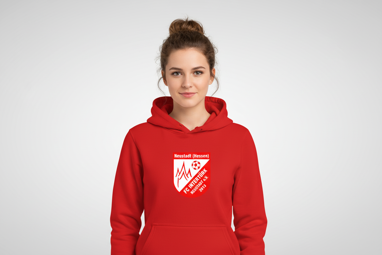 Fan-Hoodie Intertürk „Wappen Groß" - UNISEX - FÜR ERWACHSENE UND KINDER