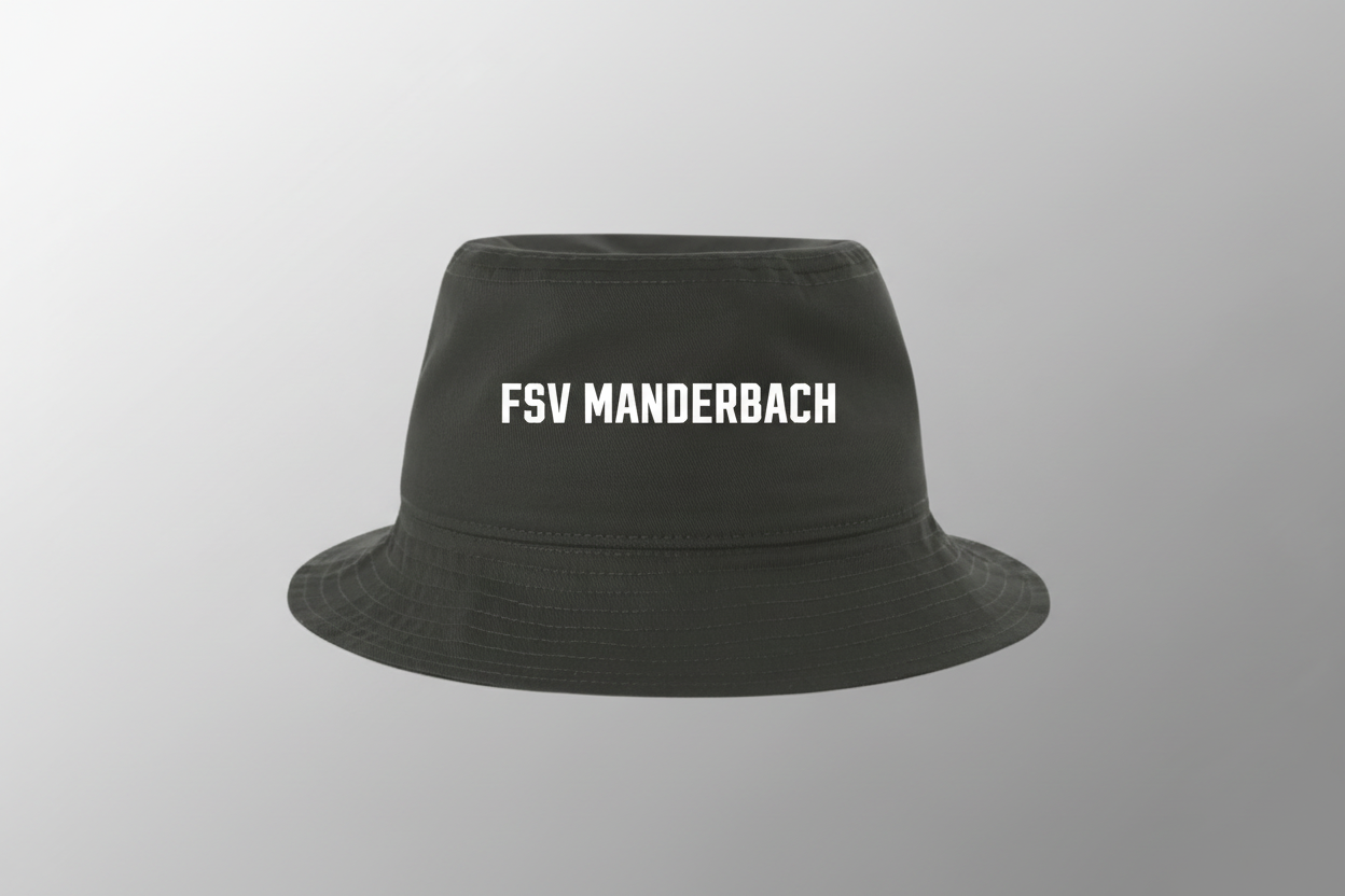 FSV Manderbach Fischerhut mit Schriftzug oder Wappen