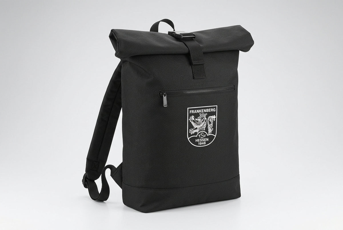 TSV Frankenberg Roll-Top Rucksack "Wappen" - 20L Laptop-Rucksack