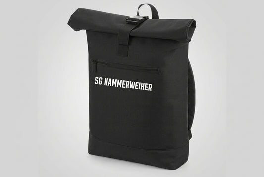 SG Hammerweiher Roll-Top Rucksack "Wappen" - 20L Laptop-Rucksack