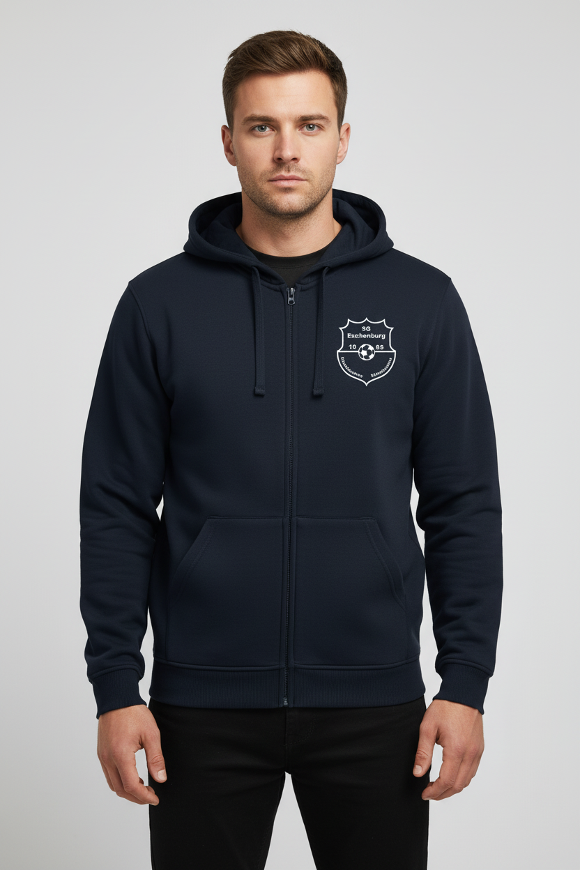 SG Eschenburg Fan-Zip-Hoodie "Wappen" - Unisex für Erwachsene & Kinder