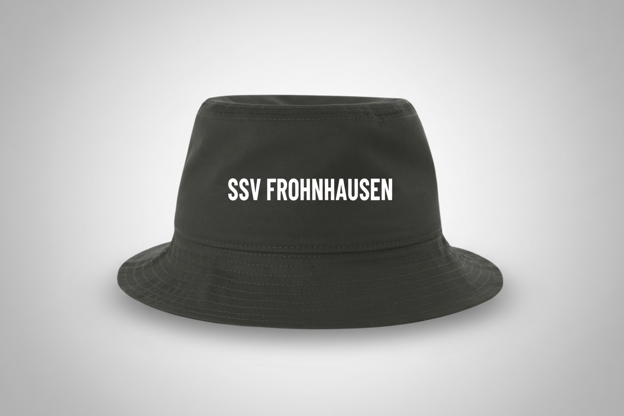 SSV Frohnhausen Anglerhut - Bucket Hat Schwarz