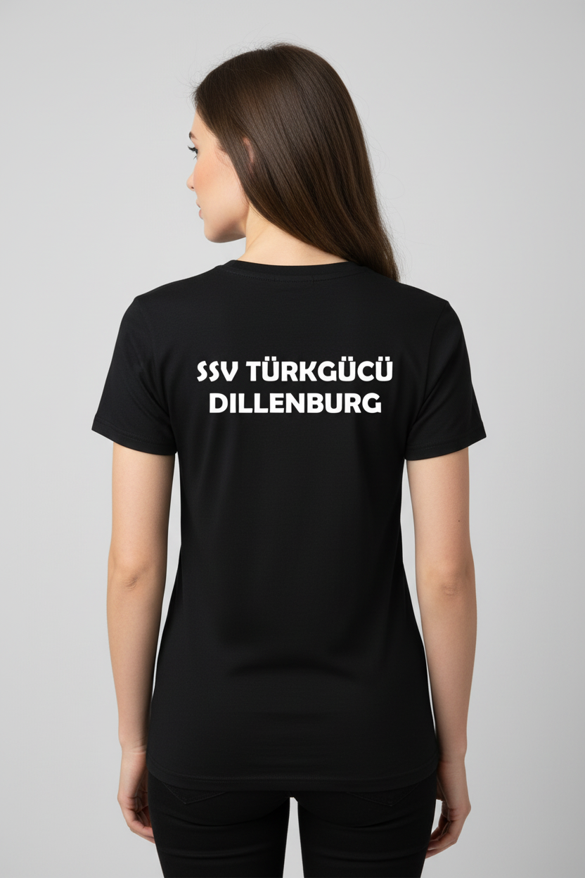 SSV Türkgücü Dillenburg T-Shirt "Wappen Groß" - Unisex mit großem Wappen