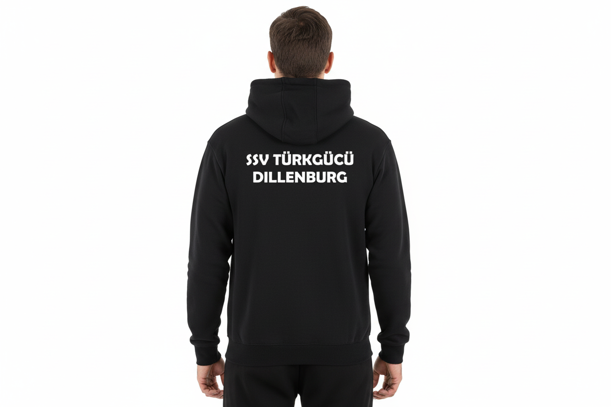 SSV Türkgücü Dillenburg Fan-Hoodie "Wappen Groß" - Unisex Kapuzenpullover