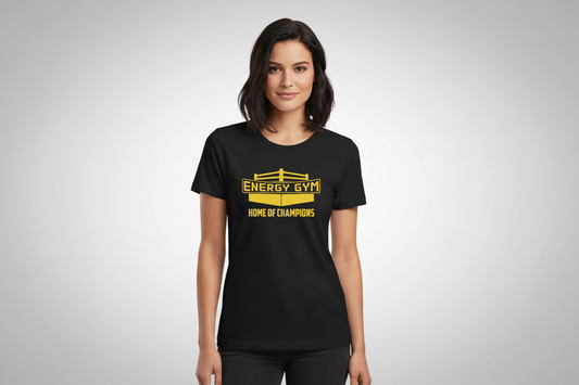 Energy Gym Damen T-Shirt - Baumwolle