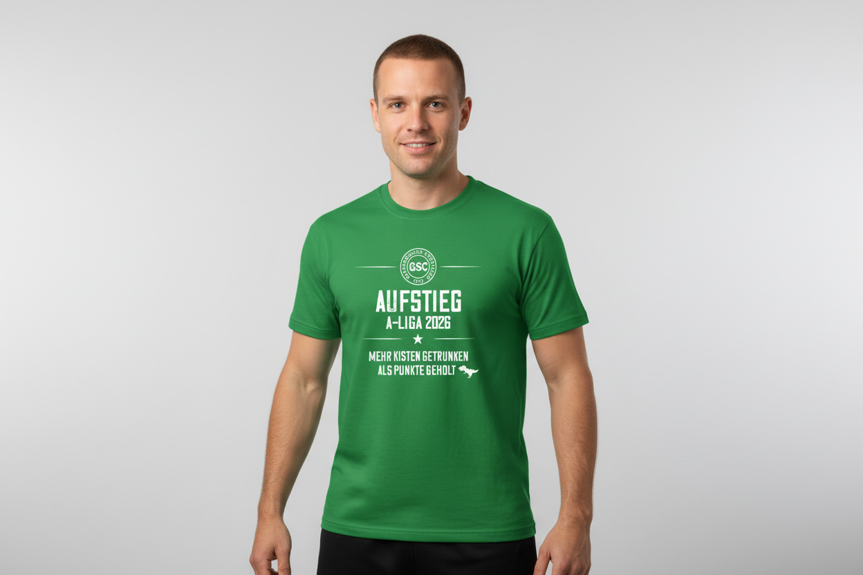 Aufstiegsshirt SC Gladenbach – A-Liga 2026