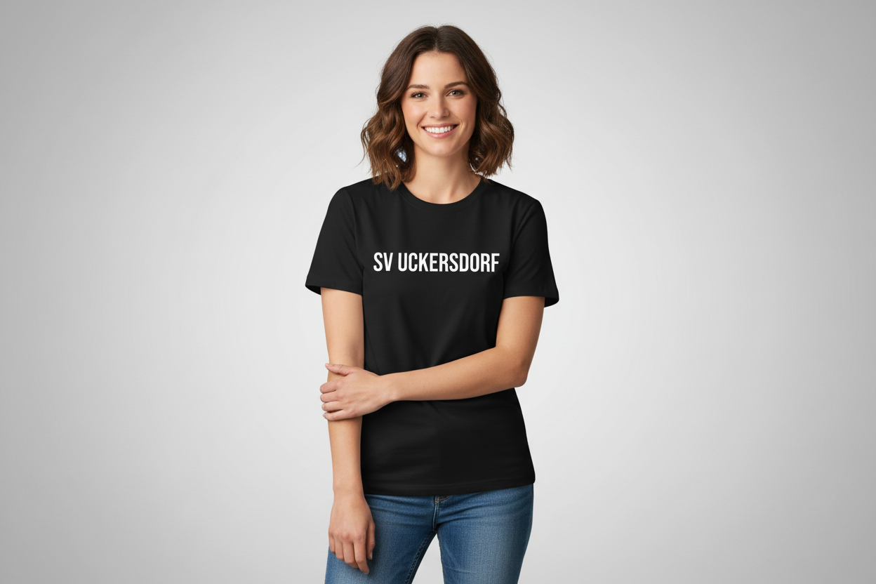 T-Shirt Schriftzug SV Eintracht Uckersdorf