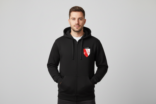 SSV Türkgücü Dillenburg Fan-Zip-Hoodie "Wappen" - Unisex für Erwachsene & Kinder