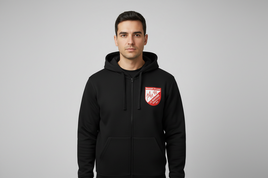 FC Intertürk Neustadt Fan-Zip-Hoodie "Wappen" - Unisex für Erwachsene & Kinder