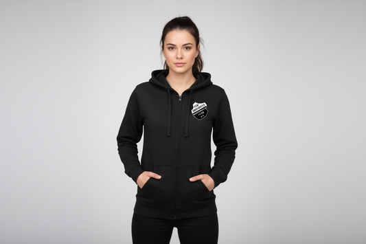 FSV Edelweiß Manderbach Fan-Zip-Hoodie "Wappen" - Unisex für Erwachsene & Kinder